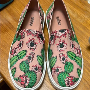 Melissa Women's Cactus Print SlipOn Shoes - Pink